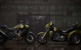 Harley-Davidson Luncurkan Pan America dan Tri Glide Ultra Edisi Militer 