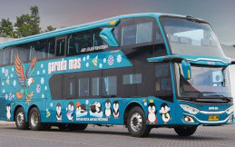 PO Garuda Mas Rilis Bus Baru Dengan Livery Unik, Layani Rute Jakarta-Malang