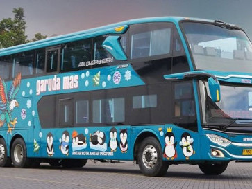 PO Garuda Mas Rilis Bus Baru Dengan Livery Unik, Layani Rute Jakarta-Malang