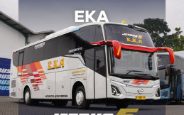 Tambah Armada AKAP, PO Eka Rilis Bus Baru Pakai Bodi Jetbus 5