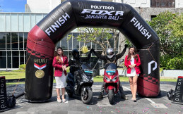 Touring Jakarta-Bali, Polytron Fox-R Tempuh Jarak 1.333 Km