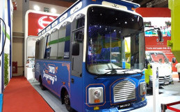 Wah! Ada Bus Tayo di Booth Hino di GIICOMVEC 2020 