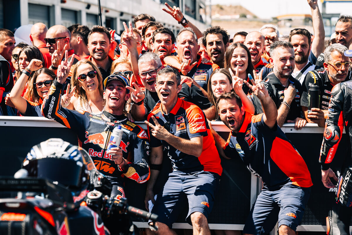 Pedro Acosta meraih podium 2 di MotoGP Aragon 2026