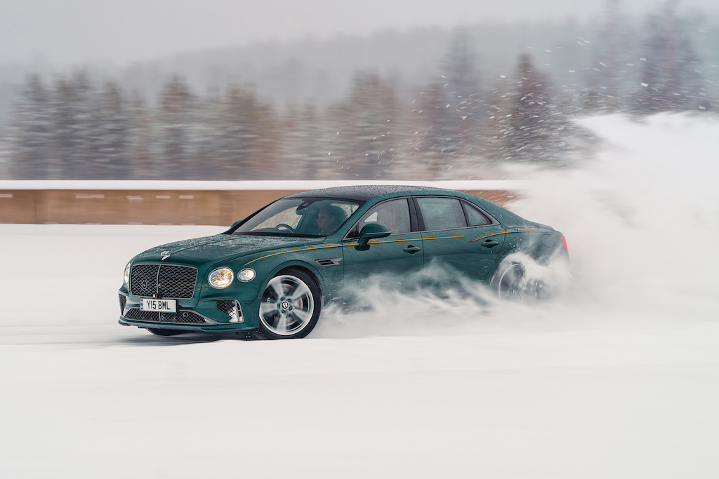 Bentley Flying Spur Speed Bisa Tercepat di Lintasan Salju