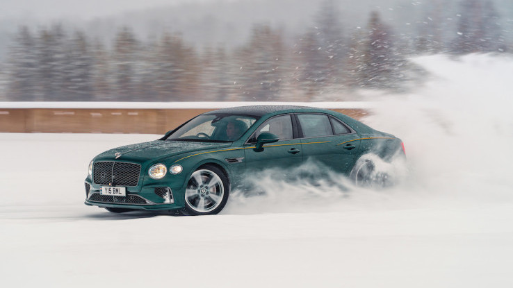 Bentley Flying Spur Speed Bisa Tercepat di Lintasan Salju