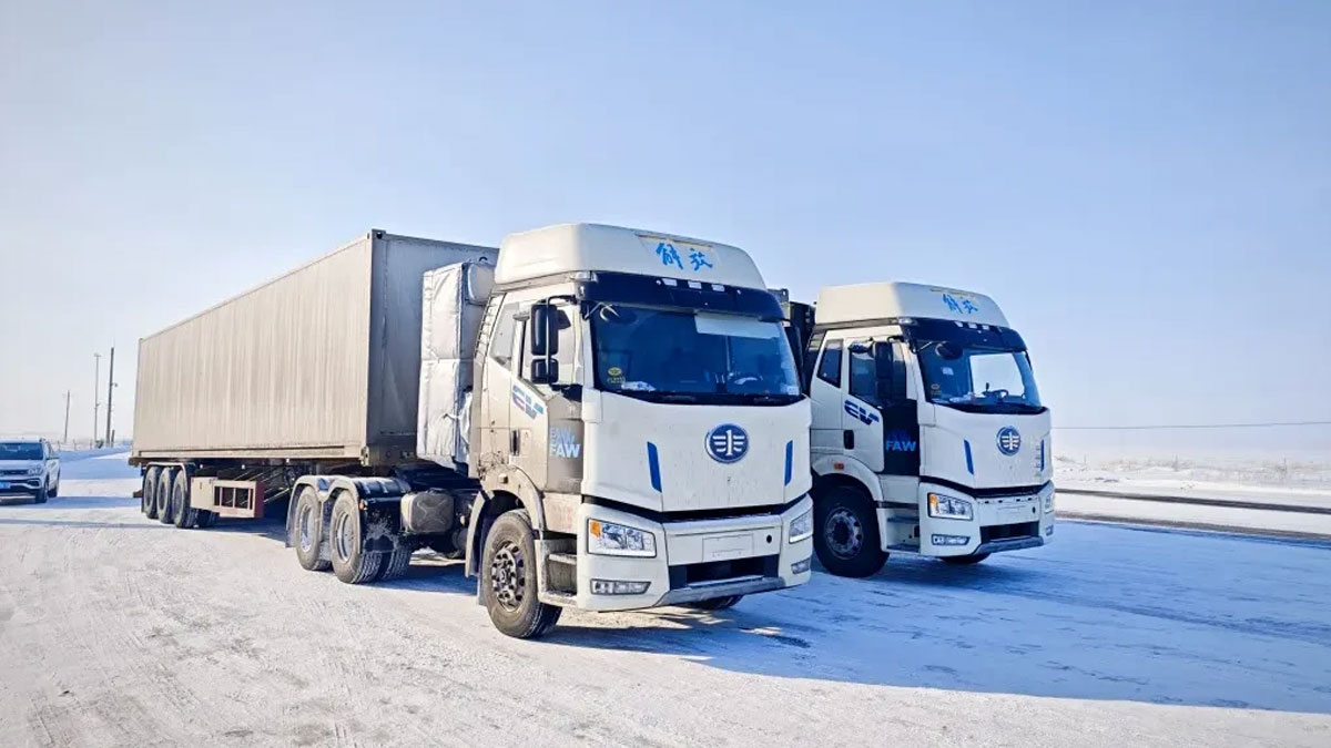 FAW Uji Truk Listrik Pakai Baterai Sodium-Ion Pada Suhu Ekstrim