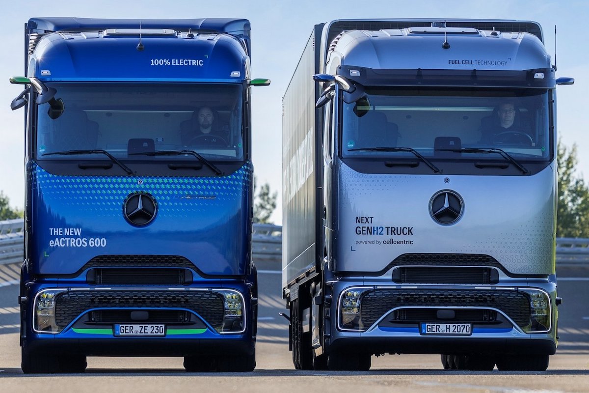 Strategi Ganda Mercedes-Benz: Menjawab Kebutuhan Logistik Lewat Truk Listrik dan Hidrogen
