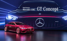 Mercedes-AMG GT Concept Akhirnya Mejeng Di Geneva