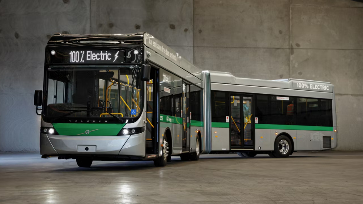 Volvo BZL Electric Articulated, Bus Gandeng yang Pakai 12 Baterai LFP