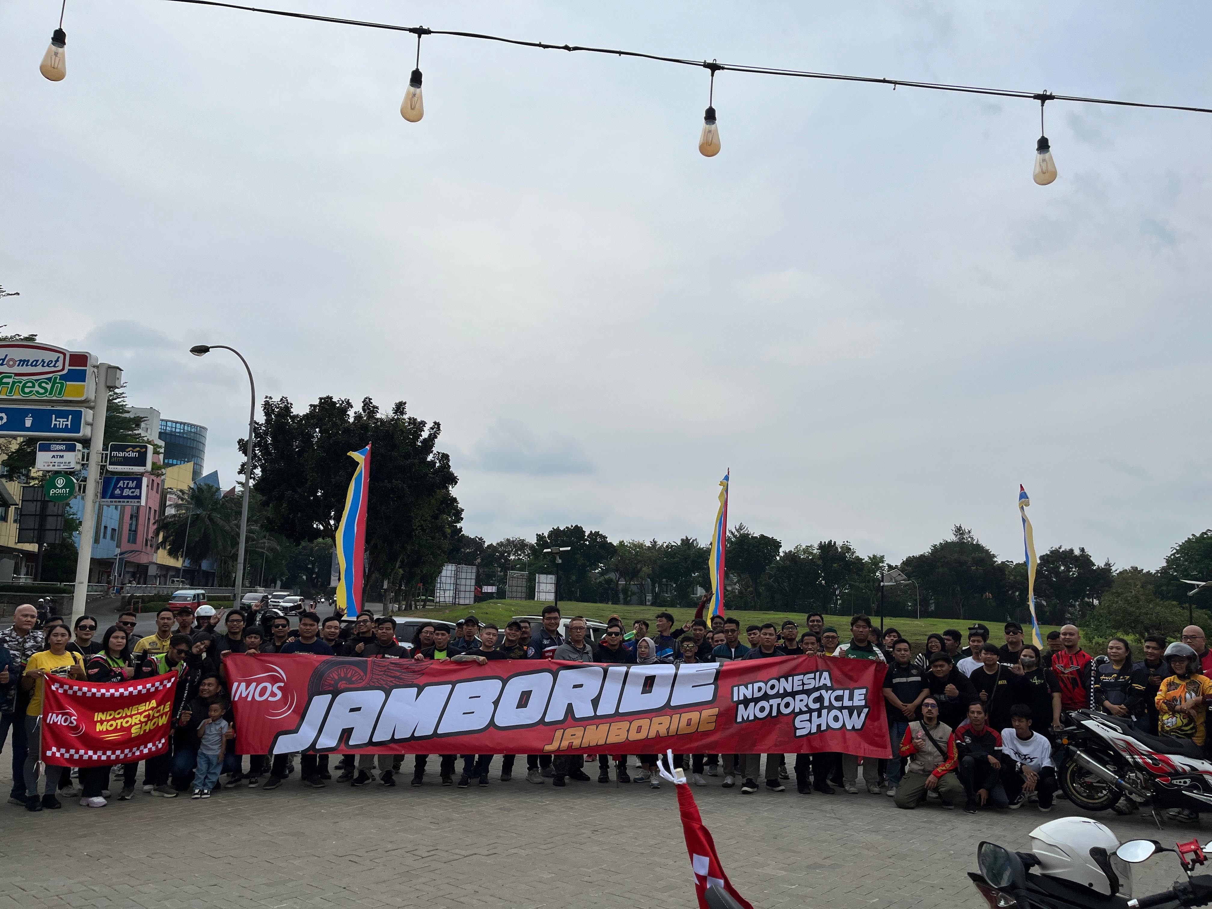 Sambut IMOS 2024, Sebanyak 30 Komunitas Sepeda Motor Ramaikan Jamboride 