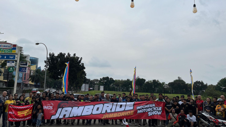 Sambut IMOS 2024, Sebanyak 30 Komunitas Sepeda Motor Ramaikan Jamboride 