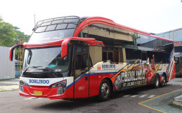 Pertama di Indonesia, PO Borlindo Rilis Sleeper Bus Pakai Sasis Volvo B11R
