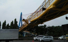Siap-Siap, JPO di Tol JORR Bakal Dibongkar Akhir Pekan Ini