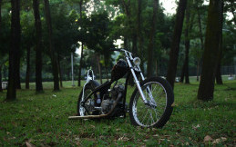 Kawasaki KZ200 Kreasi Zero Skill Cycle Usung Konsep Chopper Tradisional