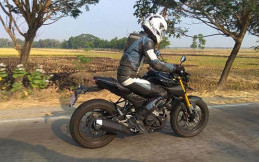 Begini Penampakan Yamaha Xabre Terbaru Yang Tertangkap Kamera
