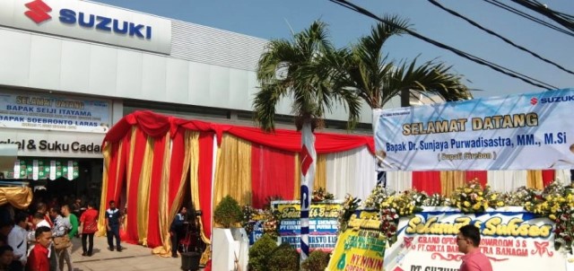 Suzuki Relokasi dan Lengkapi Fasilitas Outlet 3S di Kota Cirebon
