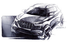 Wah, Hyundai Rilis Sketsa Hyundai Venue Nih