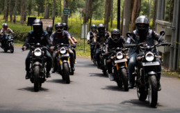 Komunitas Diajak Touring Susuri Hutan Lembang di Acara XSR 155 Motoride
