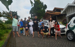 Perjalanan Family Gathering TEVCI Tangerang Goes To Cipanas