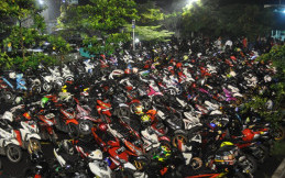 Ratusan Biker Honda Vario Ikrar Rembug Nasional