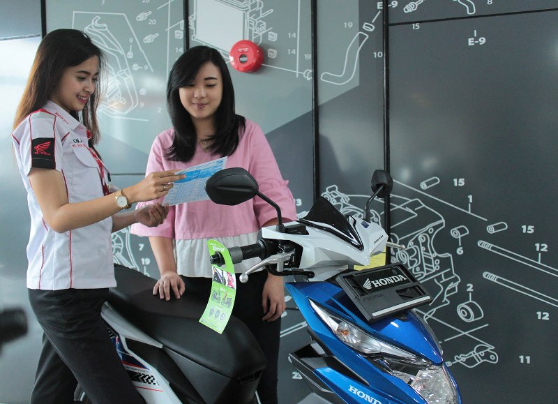 DAM Targetkan 858.000 Unit Penjualan  Motor Honda di Jawa Barat 