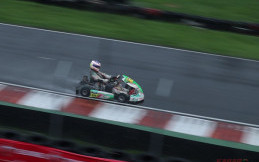 Diguyur Hujan Lebat, Silvano Christian Asapi Negara Lain di Kelas F125 Senior Balap AKOC 2020