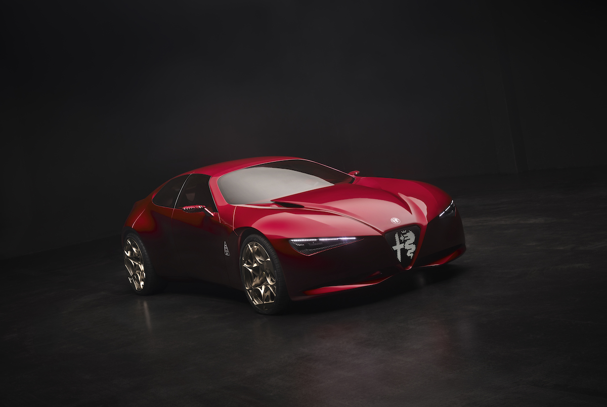 Alfa Romeo Cuorerosso, Konsep Coupe Futuristik