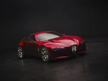 Alfa Romeo Cuorerosso, Konsep Coupe Futuristik