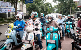 Kumpulan Pengguna Skutik Modern Isi Akhir Pekan Belajar Kuliner di Bandung