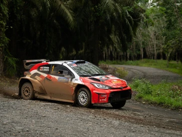 Ryan Nirwan dan Adi Indiarto Buas Kuasai Podium Kejurnas Rally