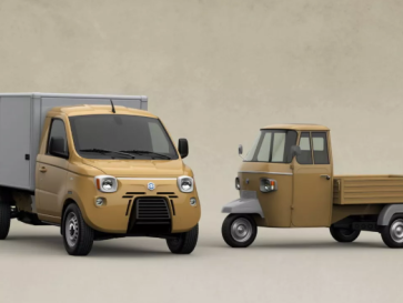 Modifikasi Unik, Truk Piaggio Porter Disulap Jadi Bemo Italia Klasik