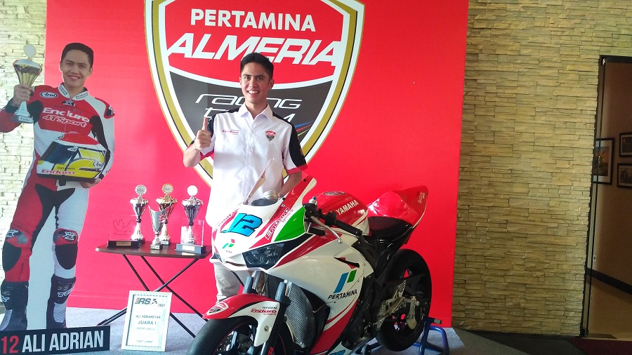 Ali Adriansyah Pebalap Muda Berbakat Indonesia Jalani Separuh Musim Dengan Memuaskan