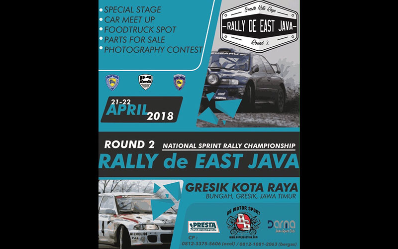 Kejurnas Sprint Rally Seri 2 Siap Digelar Di Gresik-Jawa Timur 