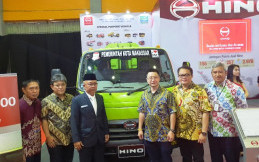 Meriahkan IIMS Makassar 2018, Hino Tampilkan Produk Unggulan