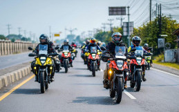 100 Bikers Komunitas Suzuki V-Strom Gelar Touring Akbar dan Munas ke Yogyakarta