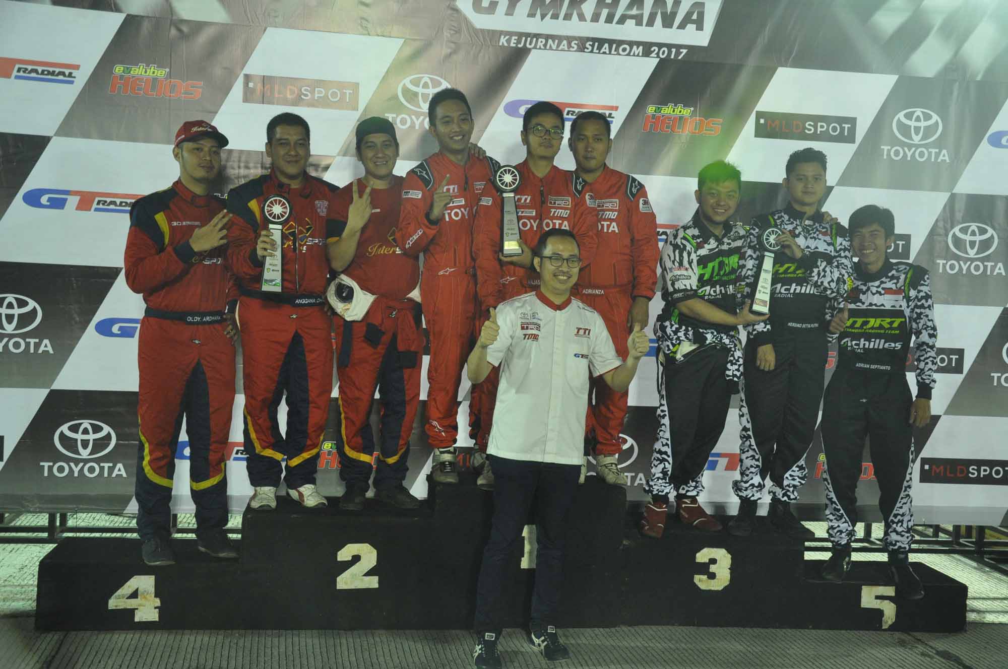 Intersport Racing Team Rebut Podium Dua Kejuaraan Tim di Slalom Auto Gymkhana 2017 Putaran Tiga