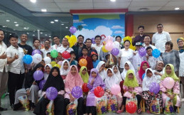 Honda Jawa Barat Beri Bantuan dan Ajak Anak Yatim Piatu #Cari_Aman