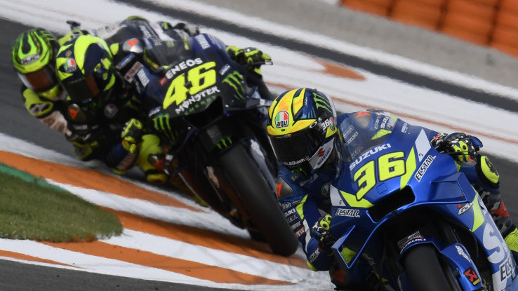 Kesabaran Joan Mir, Rebut Podium Tiga Setelah Susul Valentino Rossi di Lap Akhir