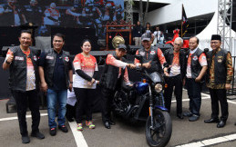 Tanpa Sarung, Wapres Ma'ruf Amin Berpakaian Ala Bikers