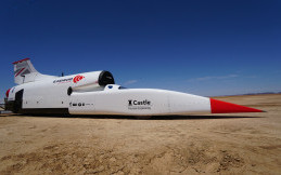 Upaya Mobil Supersonik LSR Bloodhound Cetak Rekor Kecepatan di Afrika Selatan