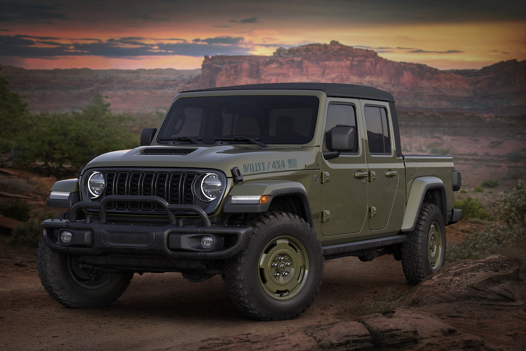Jeep Gladiator Willys ‘41, Bergaya Fungsional Militer