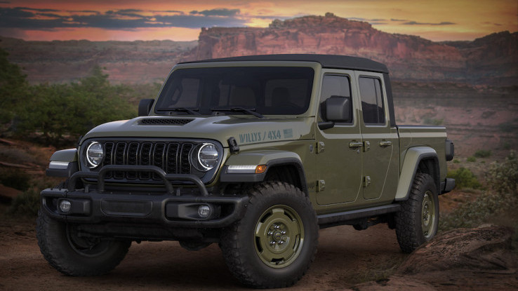 Jeep Gladiator Willys ‘41, Bergaya Fungsional Militer
