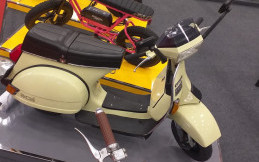 Hanya di GIIAS 2021, Vespa Excel Klasik Disulap Jadi Motor Listrik dengan Rp18 Jutaan