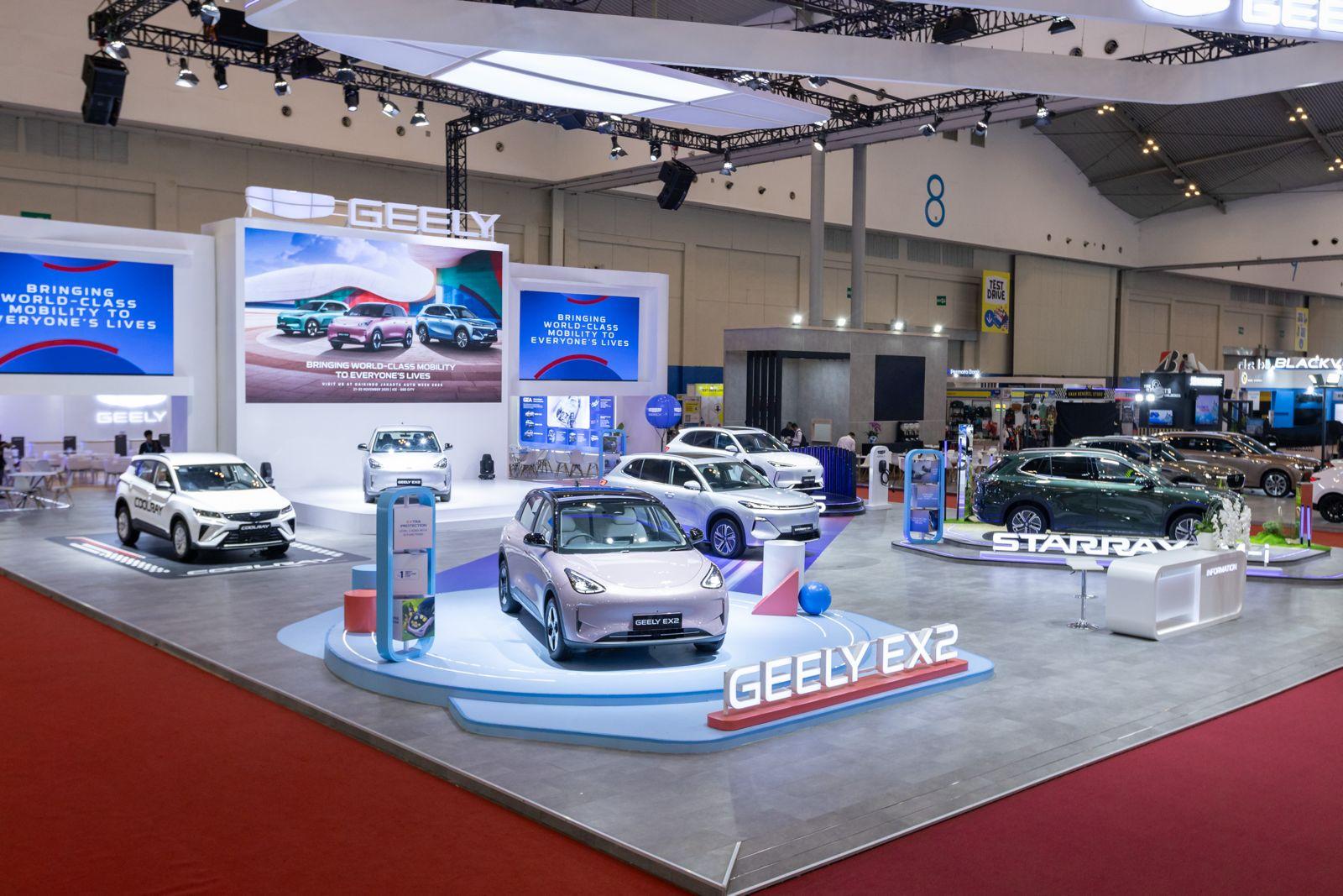 Antusias Pengunjung, jadi Kepercayaan Geely untuk Konsumen