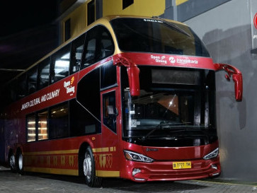 Konsep Baru Bus Wisata Transjakarta, Kabin Diubah Jadi Restoran