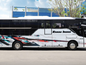 Dua Bus AKAP Baru PO Ranau Indah Siap Layani Mudik Lebaran 2026