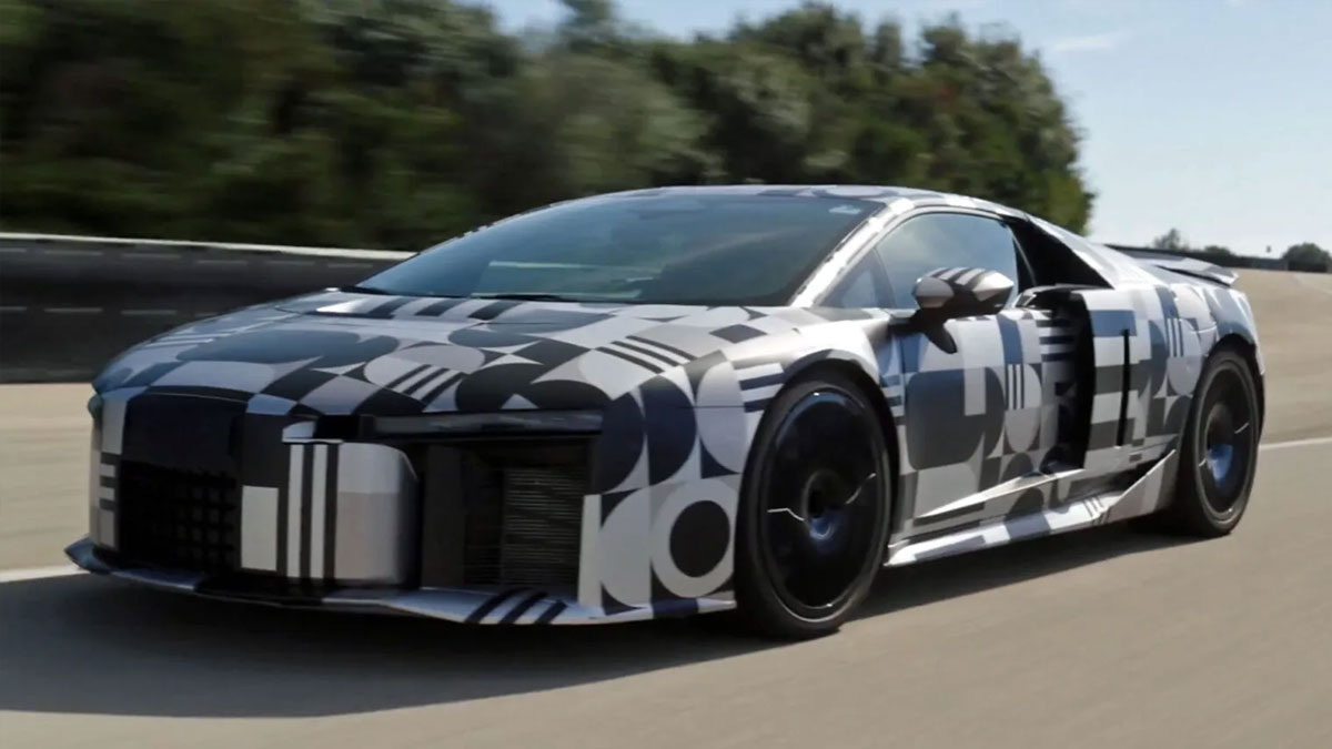 Audi Mulai Uji Coba Nuvolari, Supercar Hybrid 987 HP