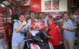 Berikan Sepeda Motor, Federal Oil Apresiasi Bengkel Rekanan Terbaik