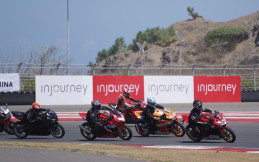 Komunitas Pecinta Motor Sport Jajal Geber Pacuannya di Sirkuit Mandalika