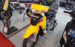 Satria 120 R Konversi Motor Listrik, Biayanya Rp20 Jutaan